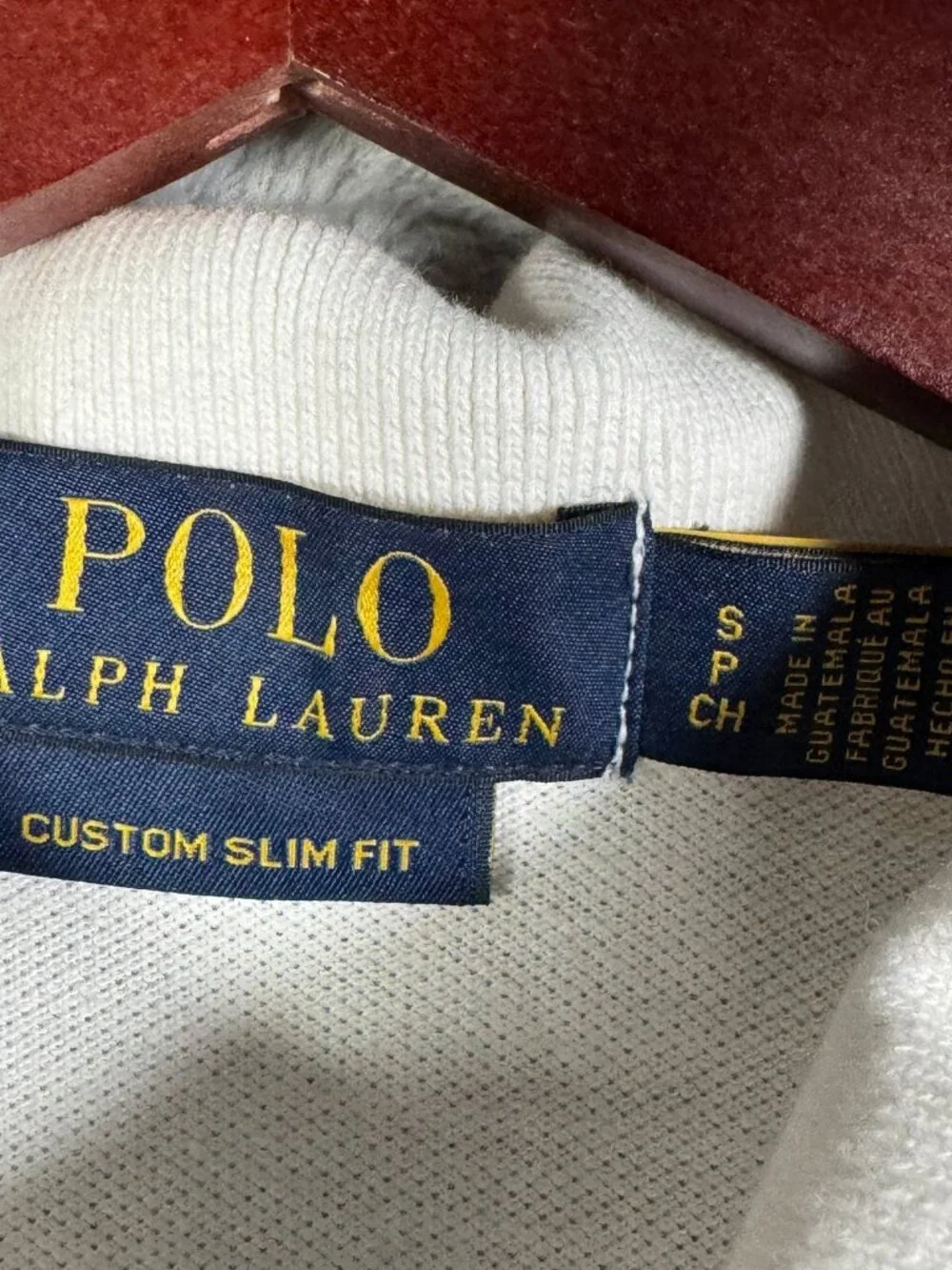 Polo Ralph Lauren Shirt Mens S White Custom SLIM Fit Big Pony 3 Pique Mesh $120